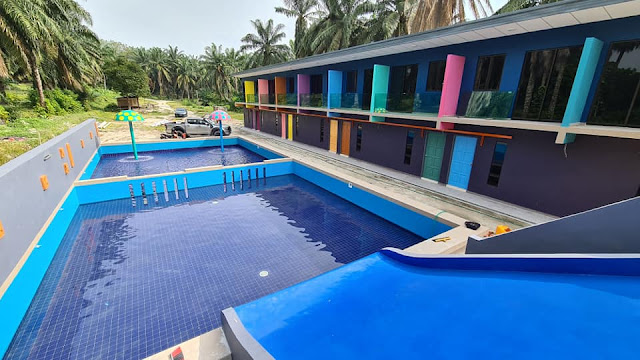 Swimming Pool di Villa Redan Homestay