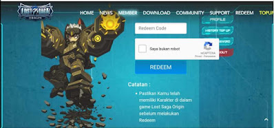 cara redeem kode lost saga origin cara redeem kode