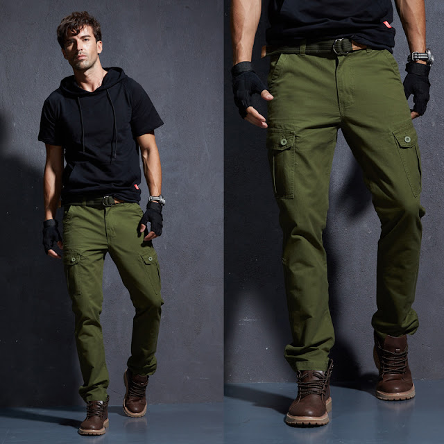 Cargo pants. Camouflage for the urban jungle.