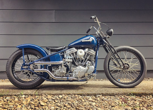 Harley Davidson Panhead By Pod