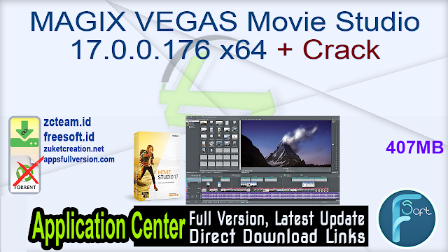 MAGIX VEGAS Movie Studio 17.0.0.176 x64 + Crack_ ZcTeam.id