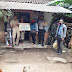 Babinsa Pringgowirawan Koramil 0824/17 Sumberbaru Kawal Pembagian Bansos, Masyarakat Terdampak Covid 19