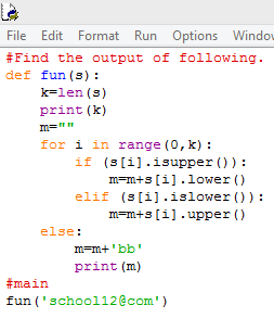 TOP 5 OUTPUT BASED QUESTIONS OF PYTHON CBSE FOR CLASS 11 AND 12