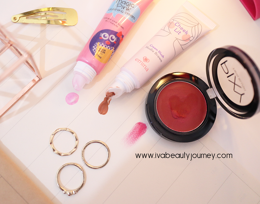 CREAM BLUSH LOKAL UNDER 50.000 RUPIAH iva's beauty journey