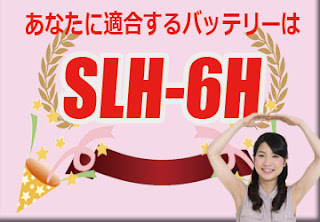SLH-6H　バッテリー　規格　適合