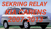 sekring dan relay KIA CARENS 2007-2013