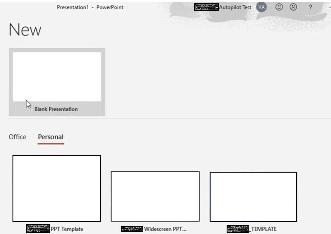 How to configure Custom Office Templates using Intune