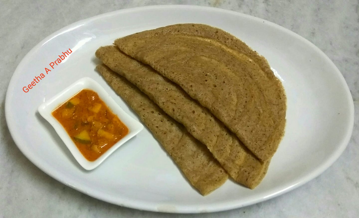 Cooking With Geetha Kulitha Polo (Horse gram Dosa)
