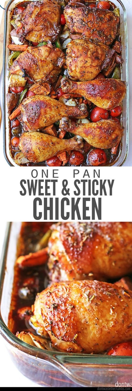 Sweet And Sticky Chicken: Oven Roasted Recipe