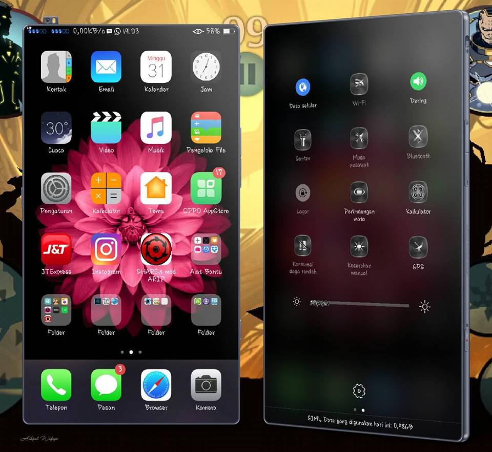 Kumpulan Tema Coloros Dan Ios Oppo A37 Beserta Screenshot Download Segera Di Sini Gan Oppotutorial