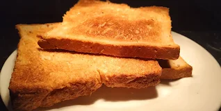 Toasted brown bread for veg club sandwich recipe