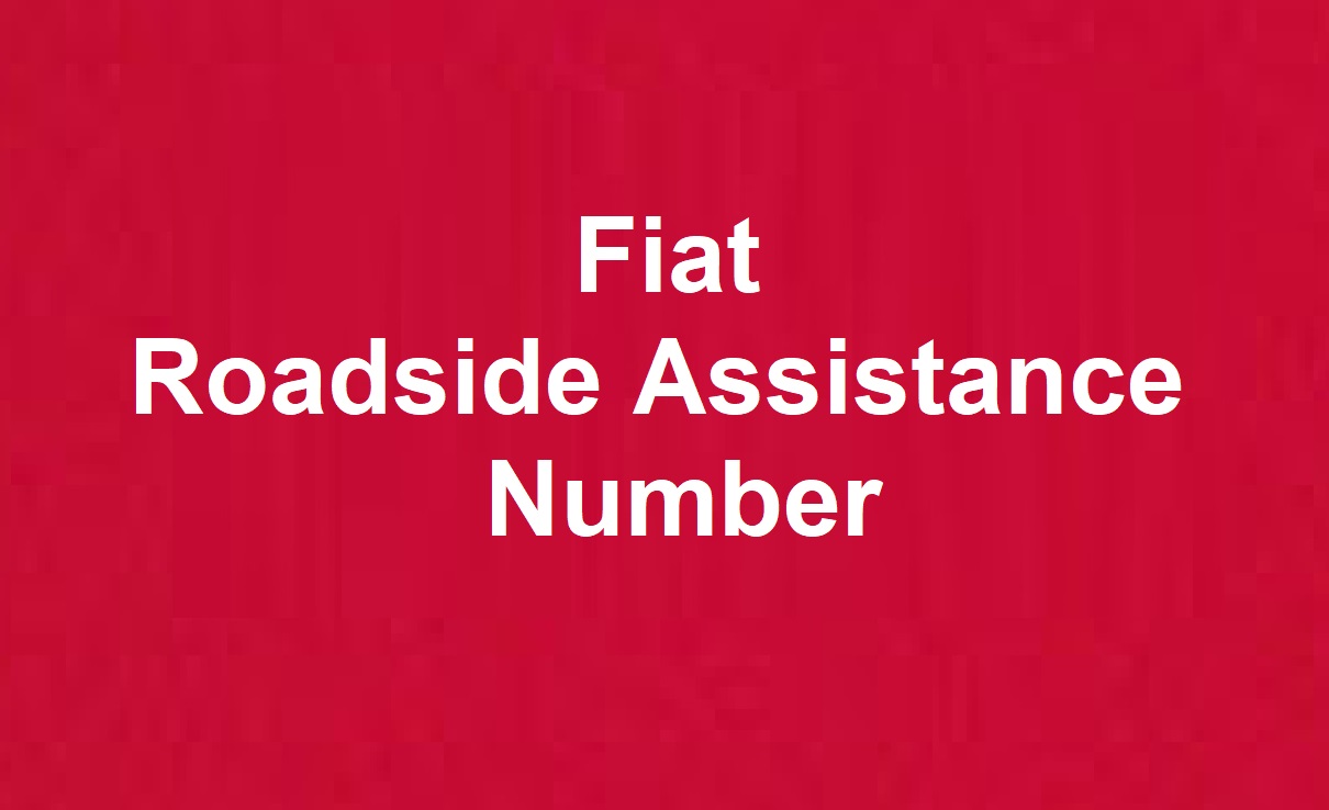 Fiat Roadside Assistance Number