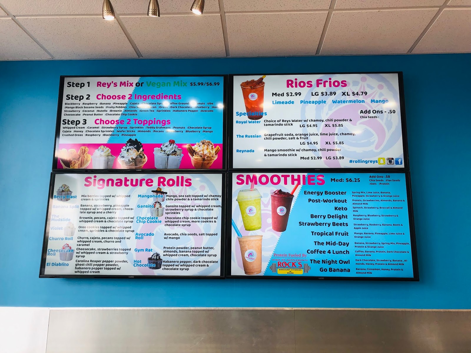 Airing My Laundry, One Post At A Time... Rolled Ice Cream At Rolling