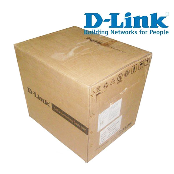 Dlink 305mtr Cat6 Lan UTP Cable, Gray Original Genuinesoft Security