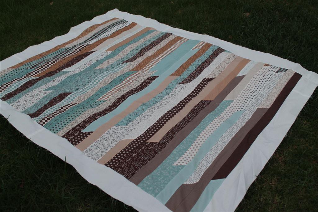 Thimbelina Jelly Roll Race Quilt