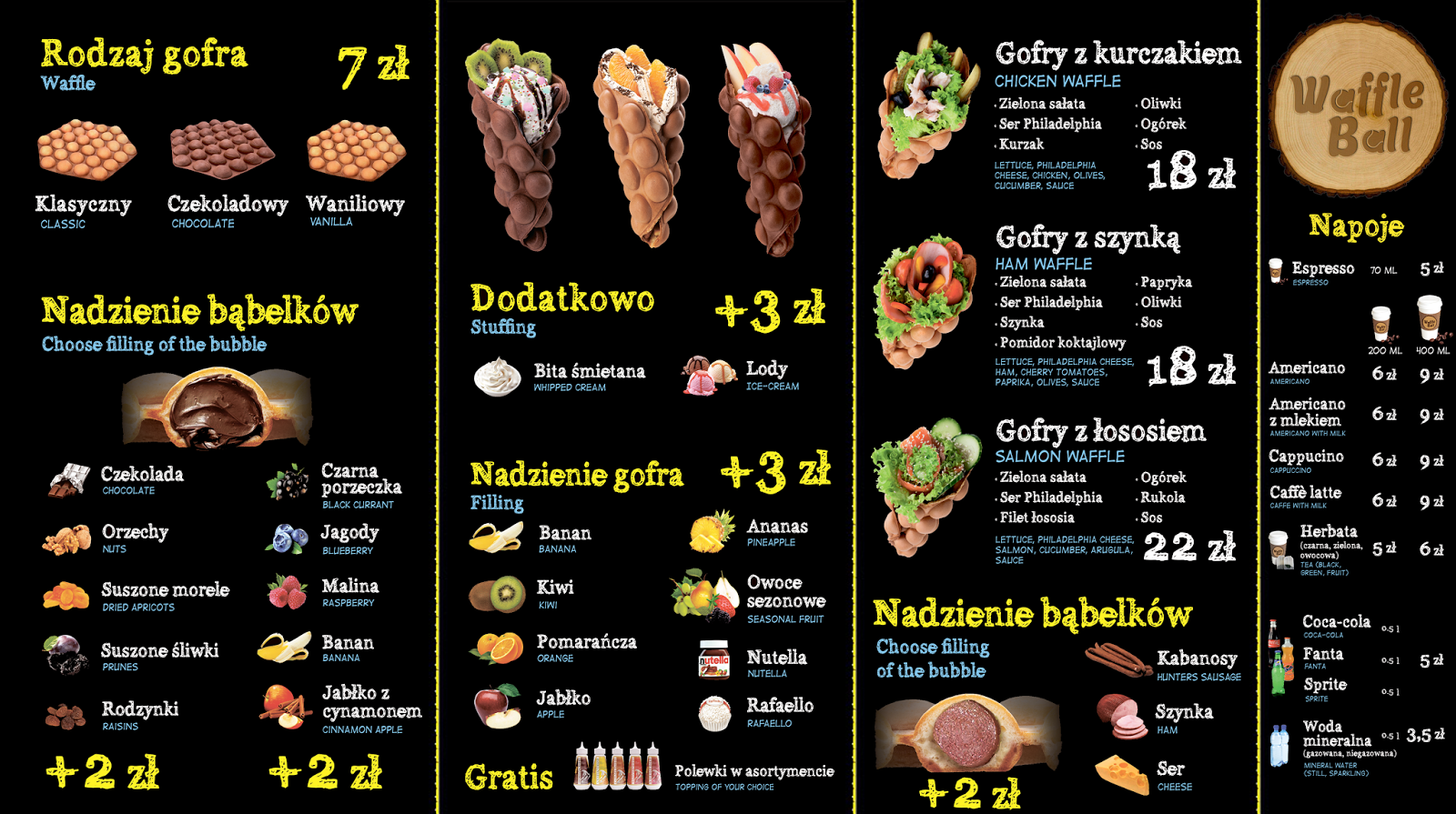 bubble waffle menu bubble waffle menu