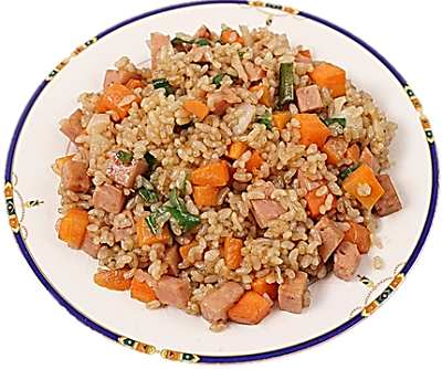 recipe of rice with fenugreek and carrot
