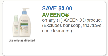 Aveeno Coupons