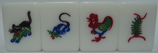 Singapore Sparrows: Rules Of Singapore Style Mahjong: Bonus Tiles