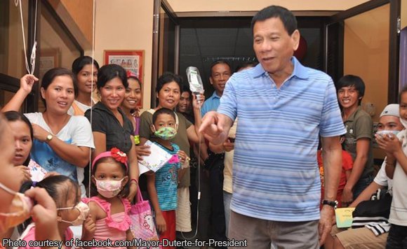 Duterte celebrates his 71st birthday with cancer-stricken kids