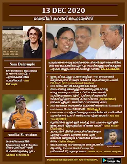 Daily Malayalam Current Affairs 13 Dec 2020