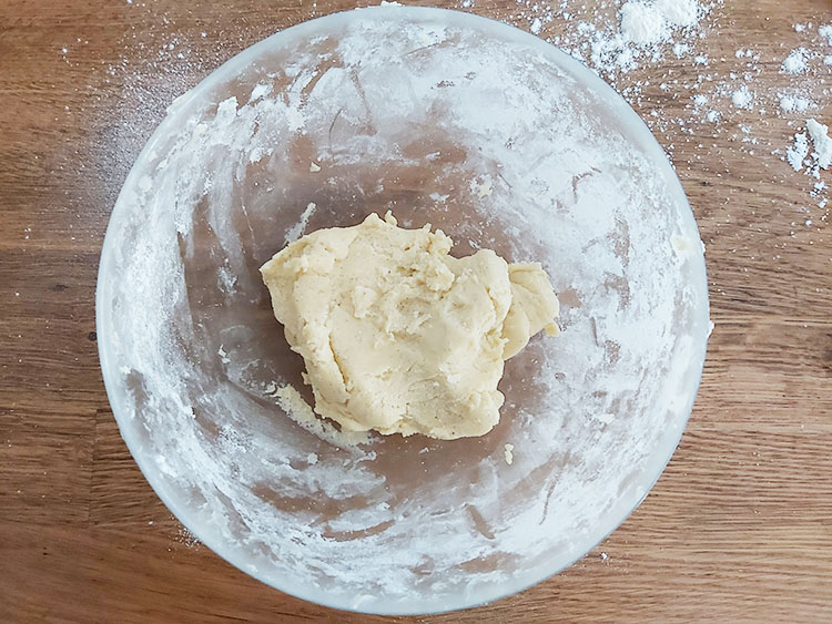Pâte pour sablés à la vanille
