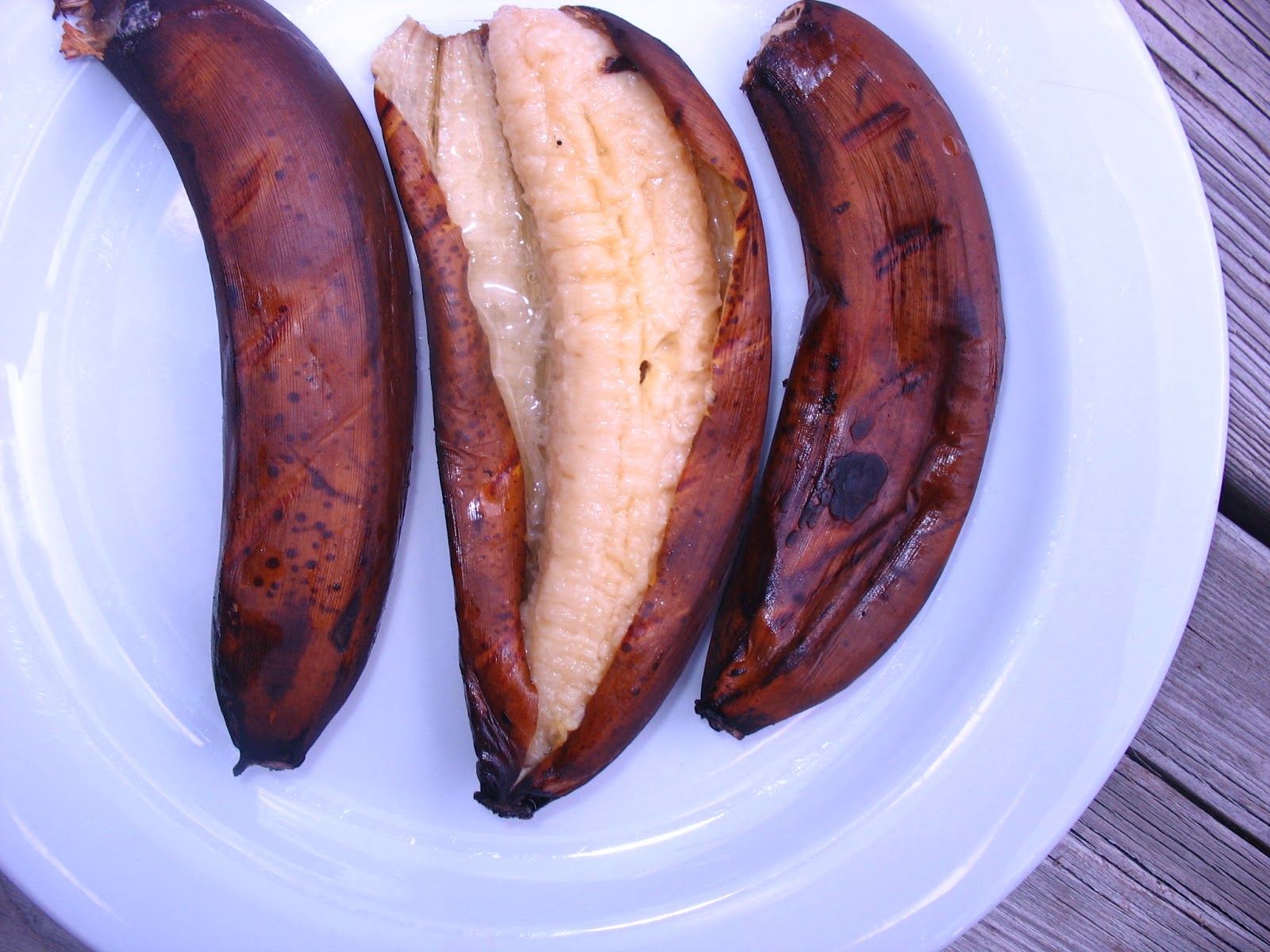 Diaries of a Dietitian Bananas on the barbecue