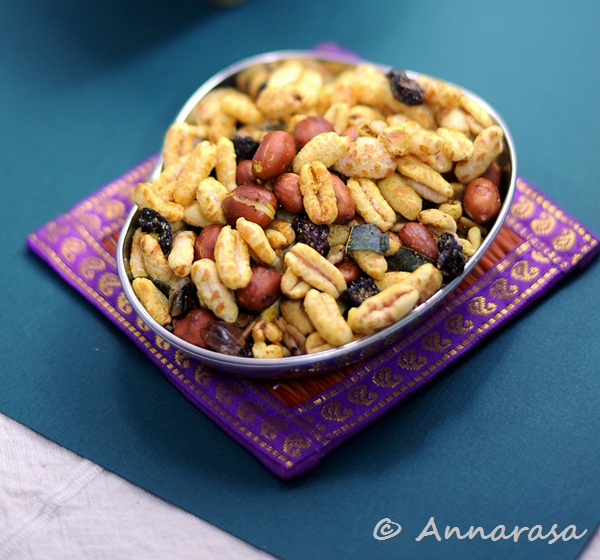 Annarasa Essence of Food Kamut Chivda Crispy Spiced Puffed Kamut