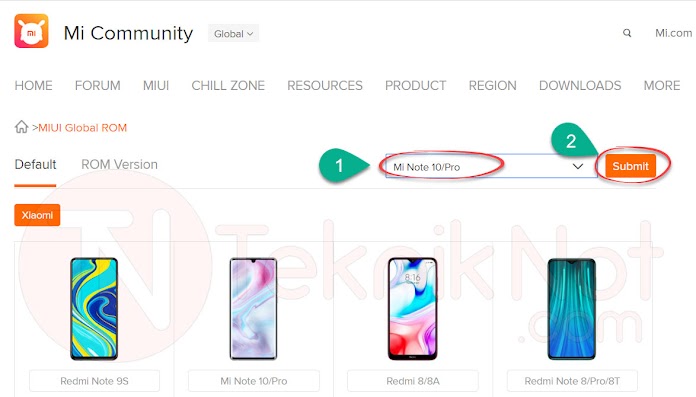 Xiaomi MIUI Rom İndirme