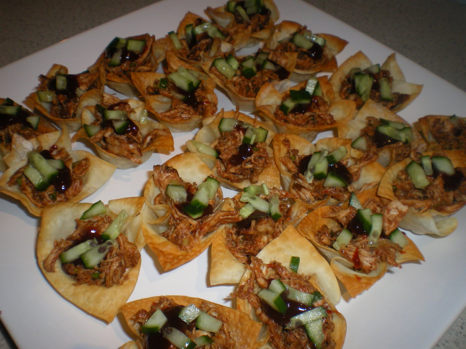 Cate Can Cook, So Can You!!: Hoi Sin Chicken Canapes