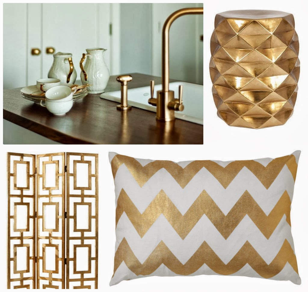 My Never Ending Daydream: Decorating with Gold