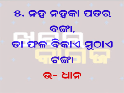 10 Odia Riddles With Answer - Odia Puzzles With Answer