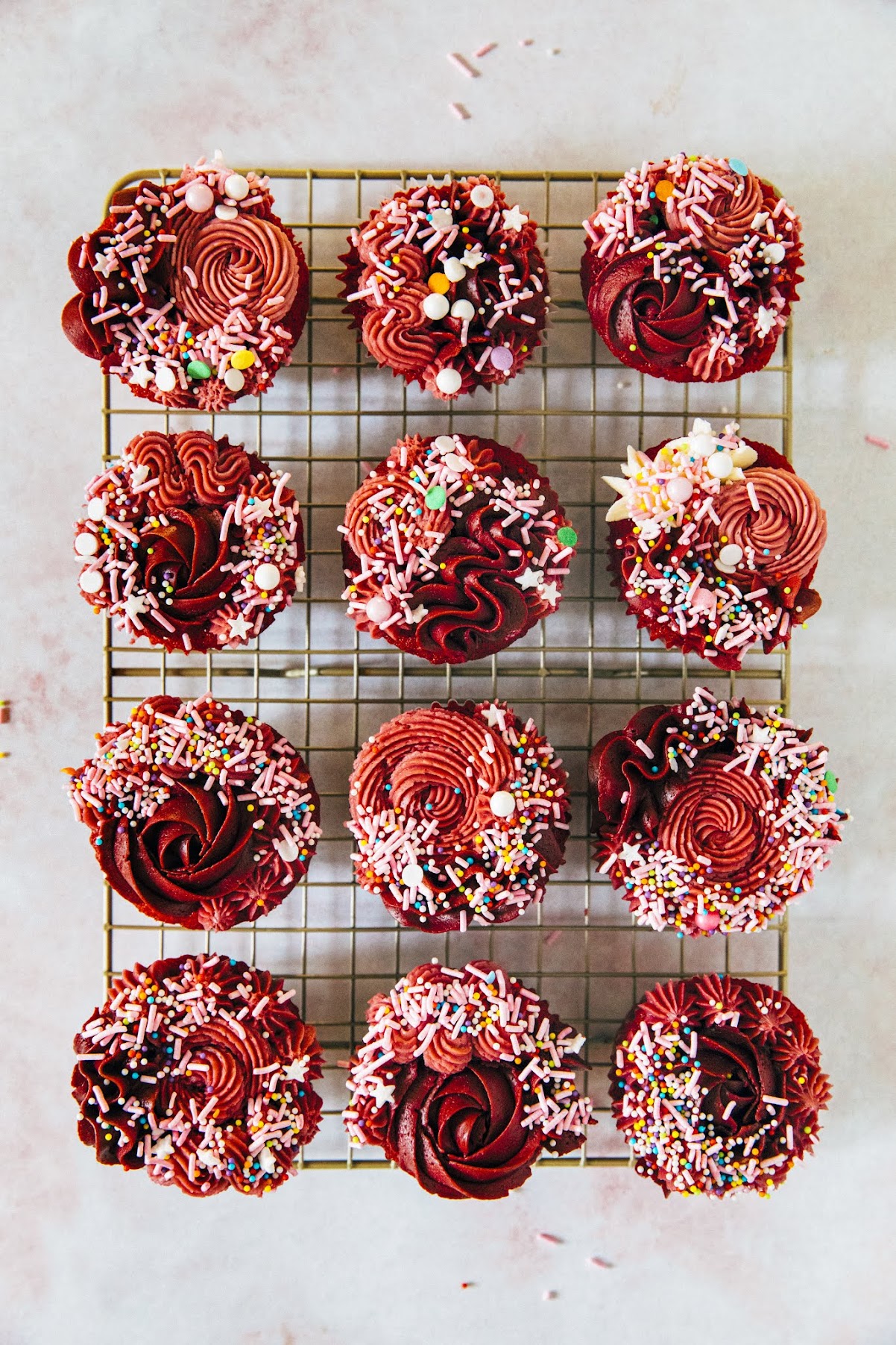 red velvet cupcakes + eight years of hummingbird high