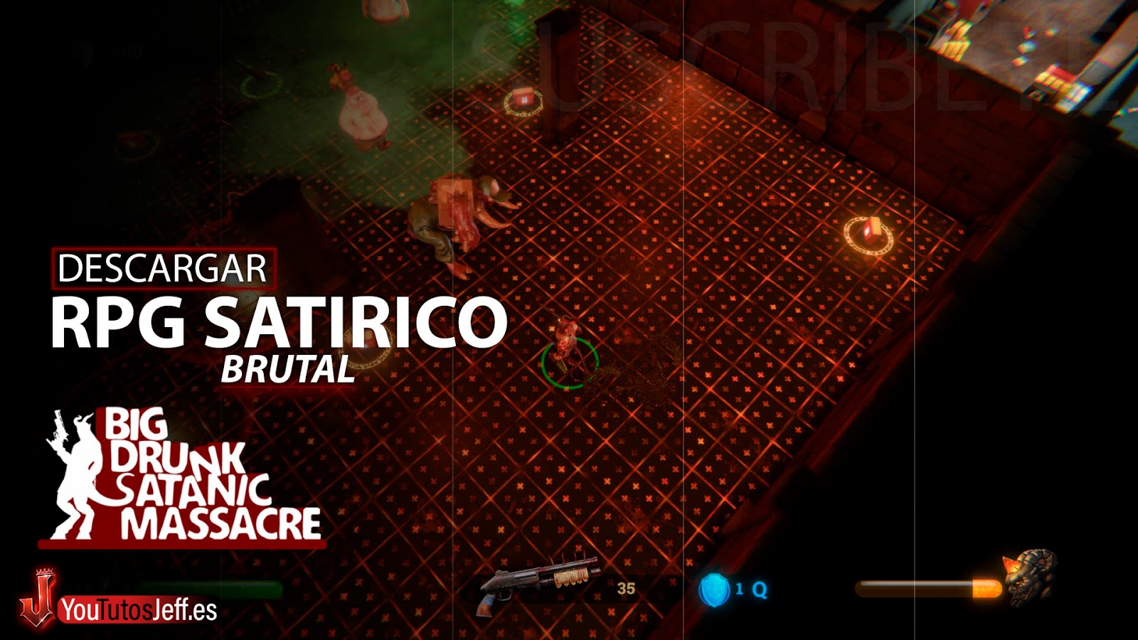 RPG Satírico, Descargar Big Drunk Satanic Massacre para PC Gratis