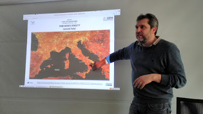 A dive into OpenStreetMap: presentation by M. Napolitano at GEM Foundation 3 napo at gem 220