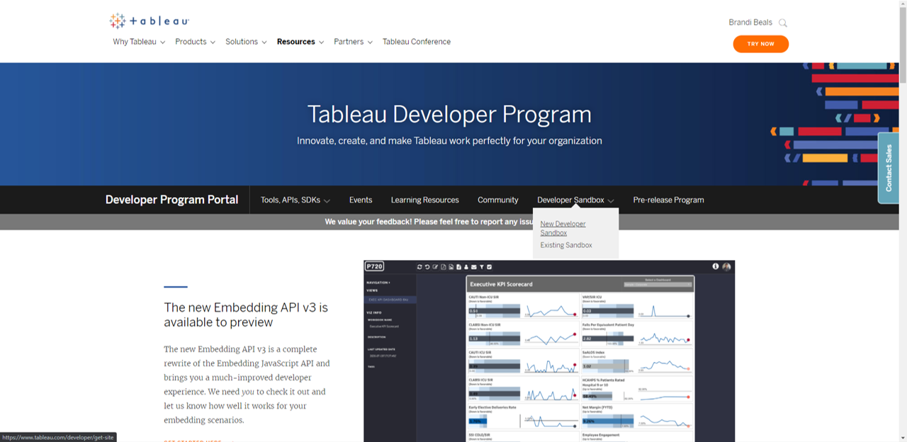 A Step-by-Step Guide on Signing Up for Tableau's Developer Program ...