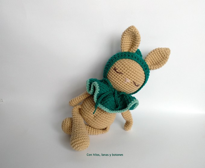 Con hilos, lanas y botones: Peaches amigurumi