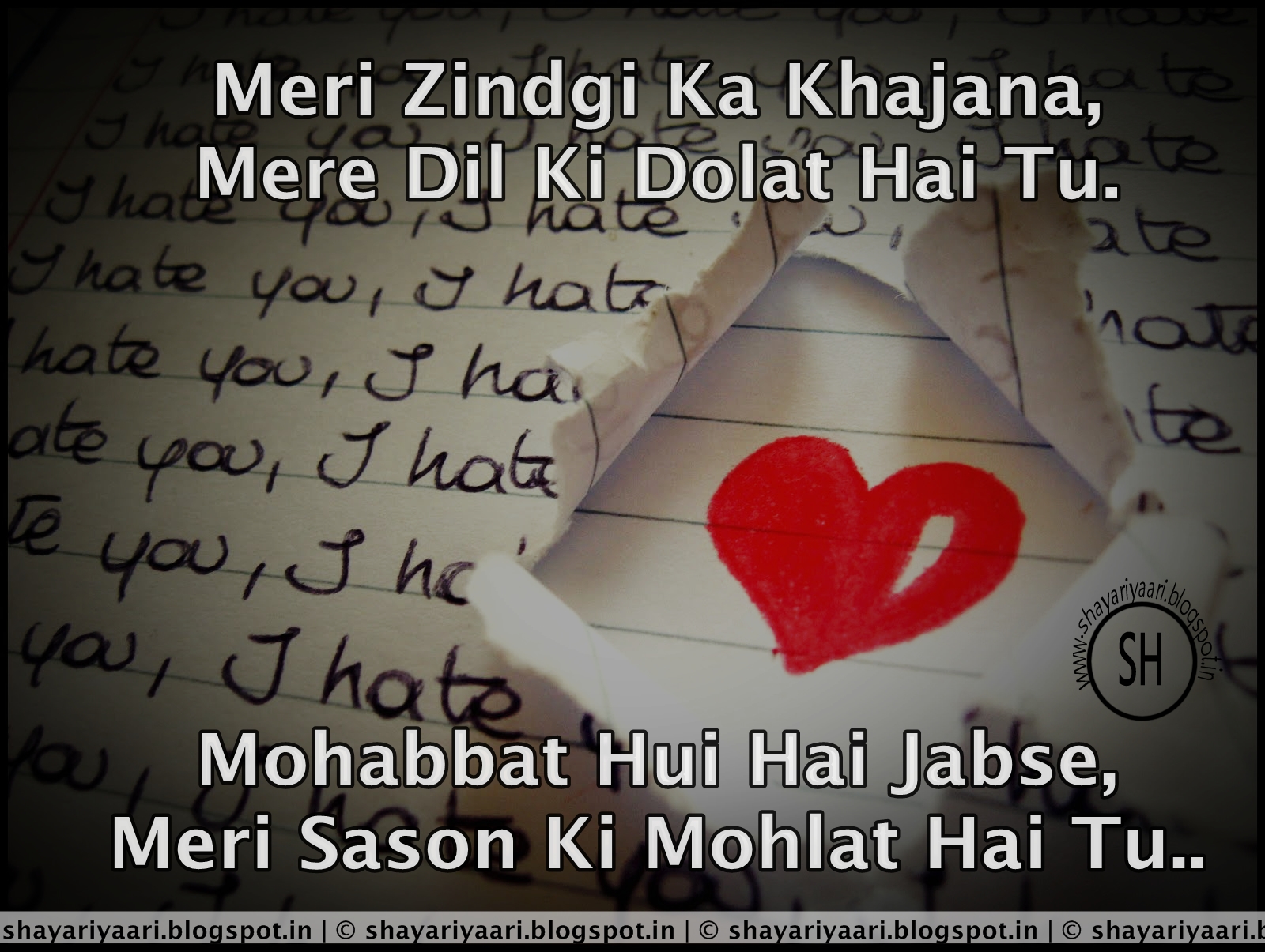 Love shayari Image HD - Shayaris