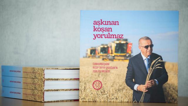Cumhurbaşkanı Erdoğan'ın 2020 mesaisini anlatan kitap ''Aşkınan Koşan Yorulmaz'' yayımlandı
