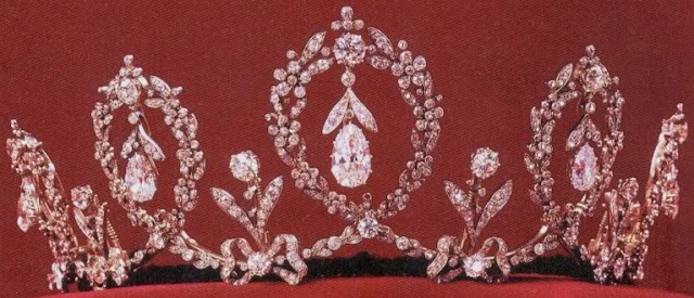 connaught diamond tiara sweden crown princess margaret e. wolff garrard