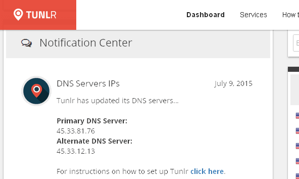 Server DNS Tulnr
