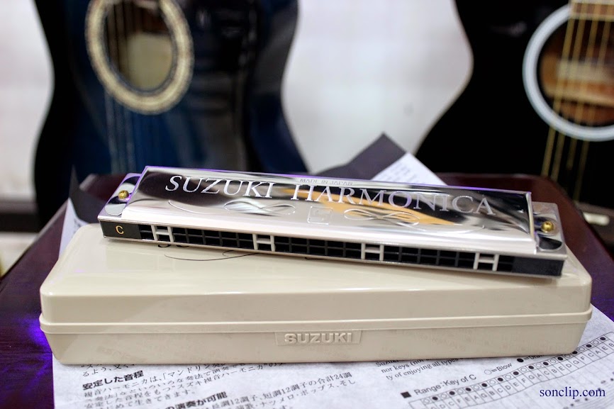 Kèn Harmonica Suzuki Tremolo Special SU21 (key C