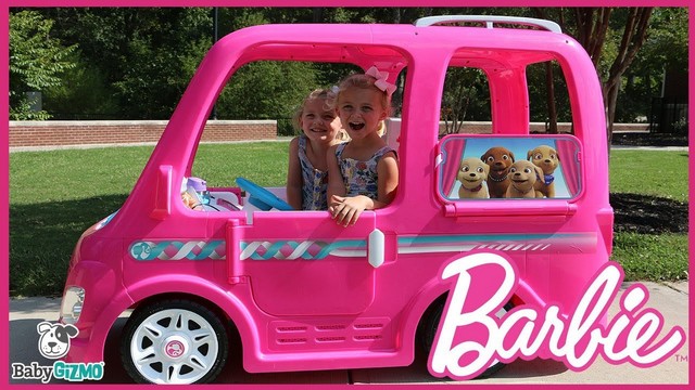 Car Barbie Camper Van Power Wheel Barbie Dream Camper Power Wheels
