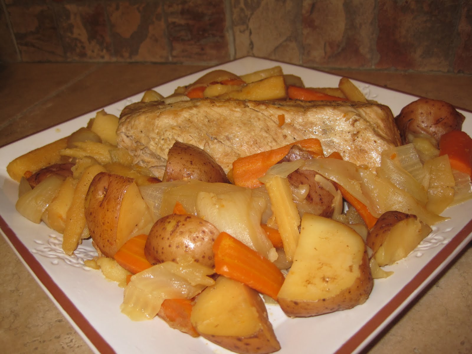 Mama Sarah's Kitchen Pork Pot Roast in Cider