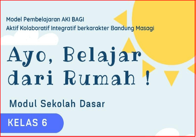 Modul Tematik Kelas 6 Sd Mi