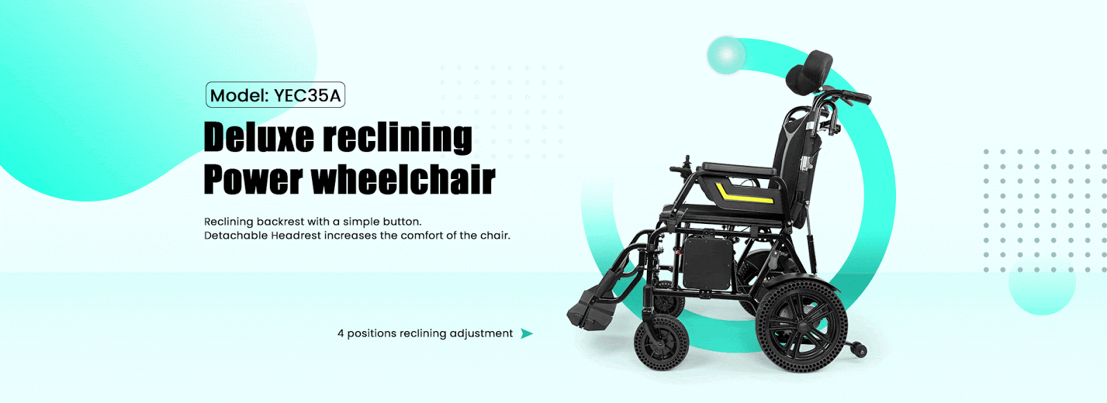 Lightweight folding power wheelchair manufacturer & Power wheelchair