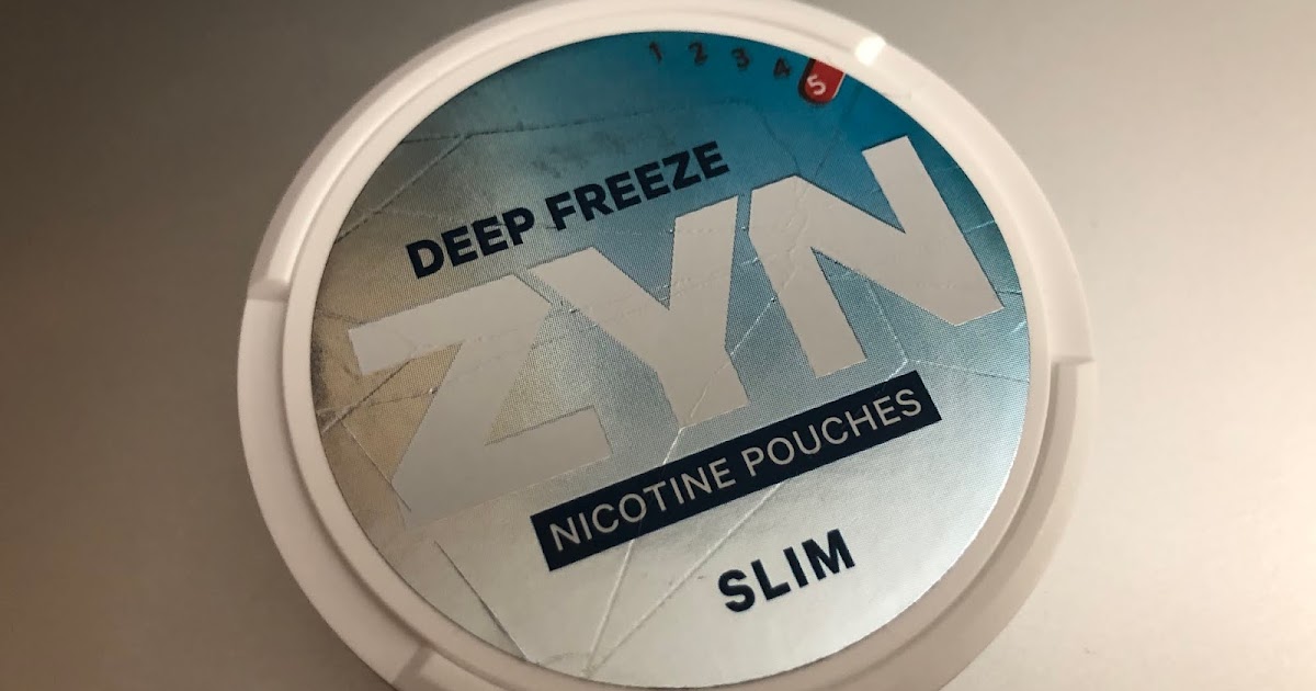 Zyn Deep Freeze (Nicotine Pouches) Review. 8 February 2020
