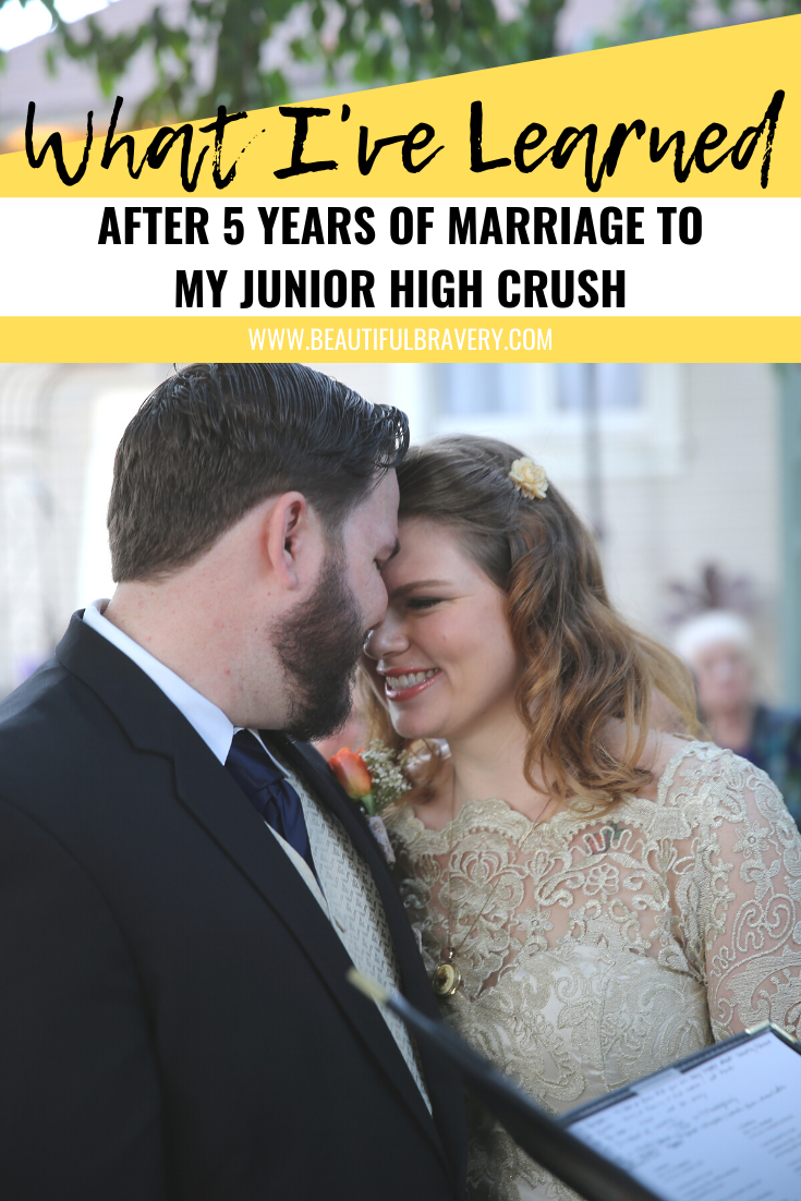 Lessons after 5 years of marriage Marriage is hard work. This is my advice after 5 years of marriage to my junior high crush.