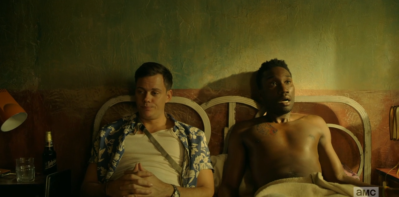 Nathan Stewart-Jarrett & Bill Skarsgård on Soulmates (2020) .