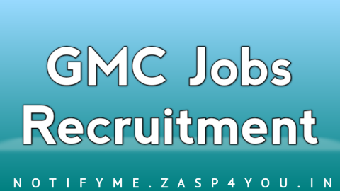 GMC Srinagar Jobs Recruitment 2021